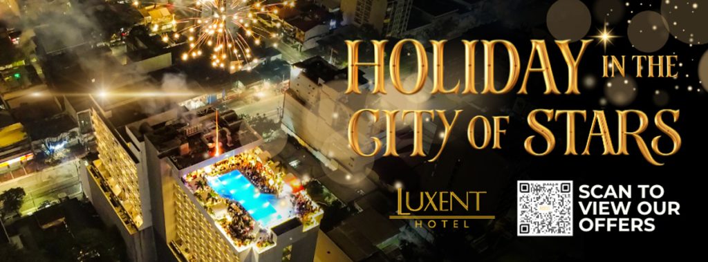Luxent Hotel celebrates the season in Quezon City.