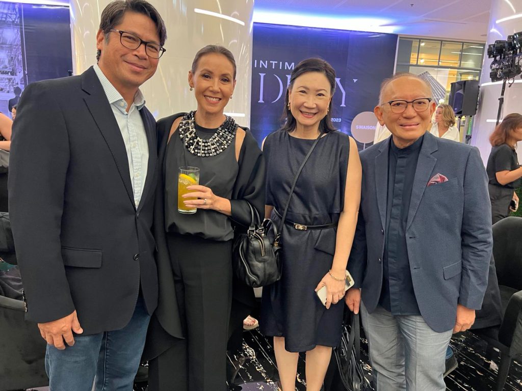 Paco and Christine Sandejas, the author Irene Ang-Yap, and designer Philip Rodriguez